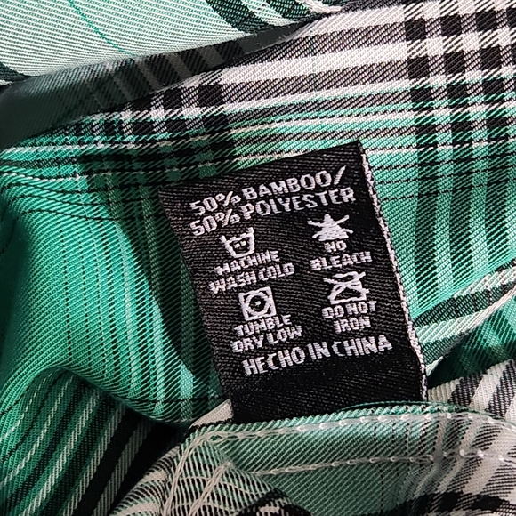 DIXXON Flannel Co. THE Grafton St Bamboo Blend Short Sleeve Shirt Sz XL - Picture 4 of 11